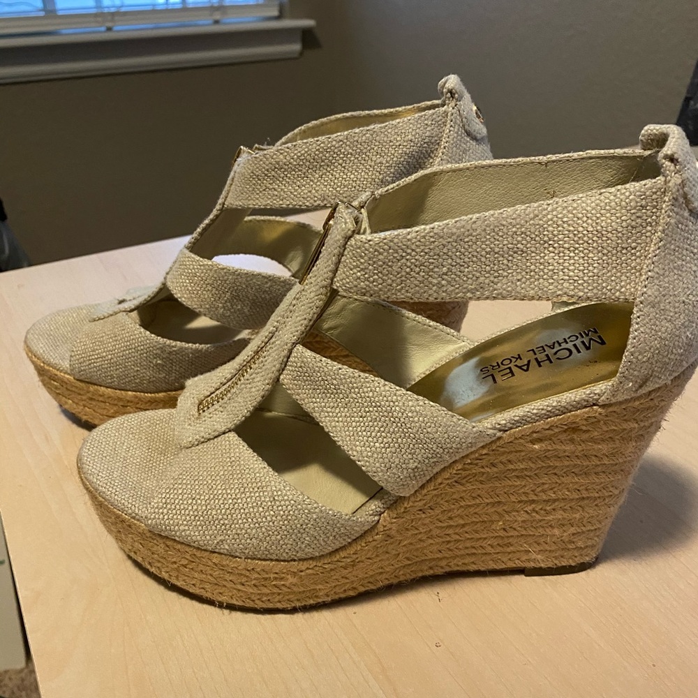 Michael Kors platform sandals!